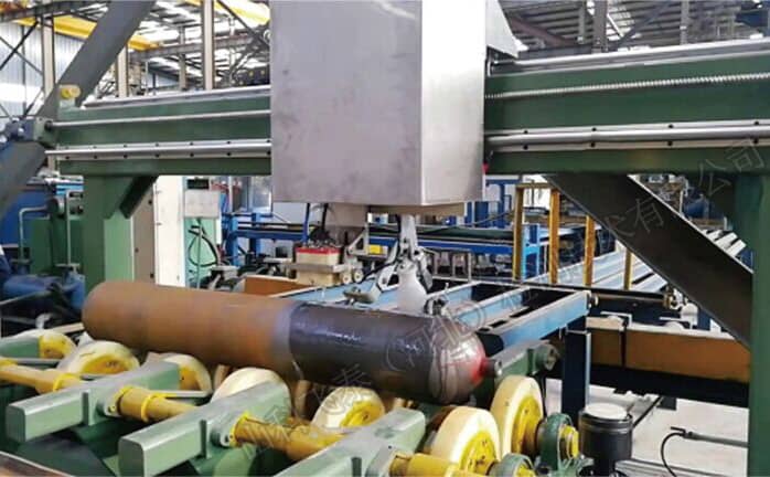 高壓氣瓶探傷測(cè)厚檢測(cè)線